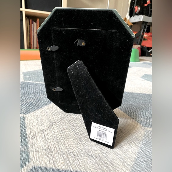 Innovision Morage Mirror Collection Chic Crystal 4x6 Picture Frame - Picture 2 of 3